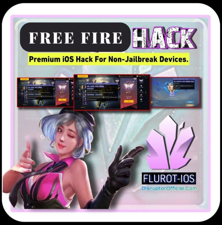 Free Fire iOS Hack Paid iPA - Fluoriteios